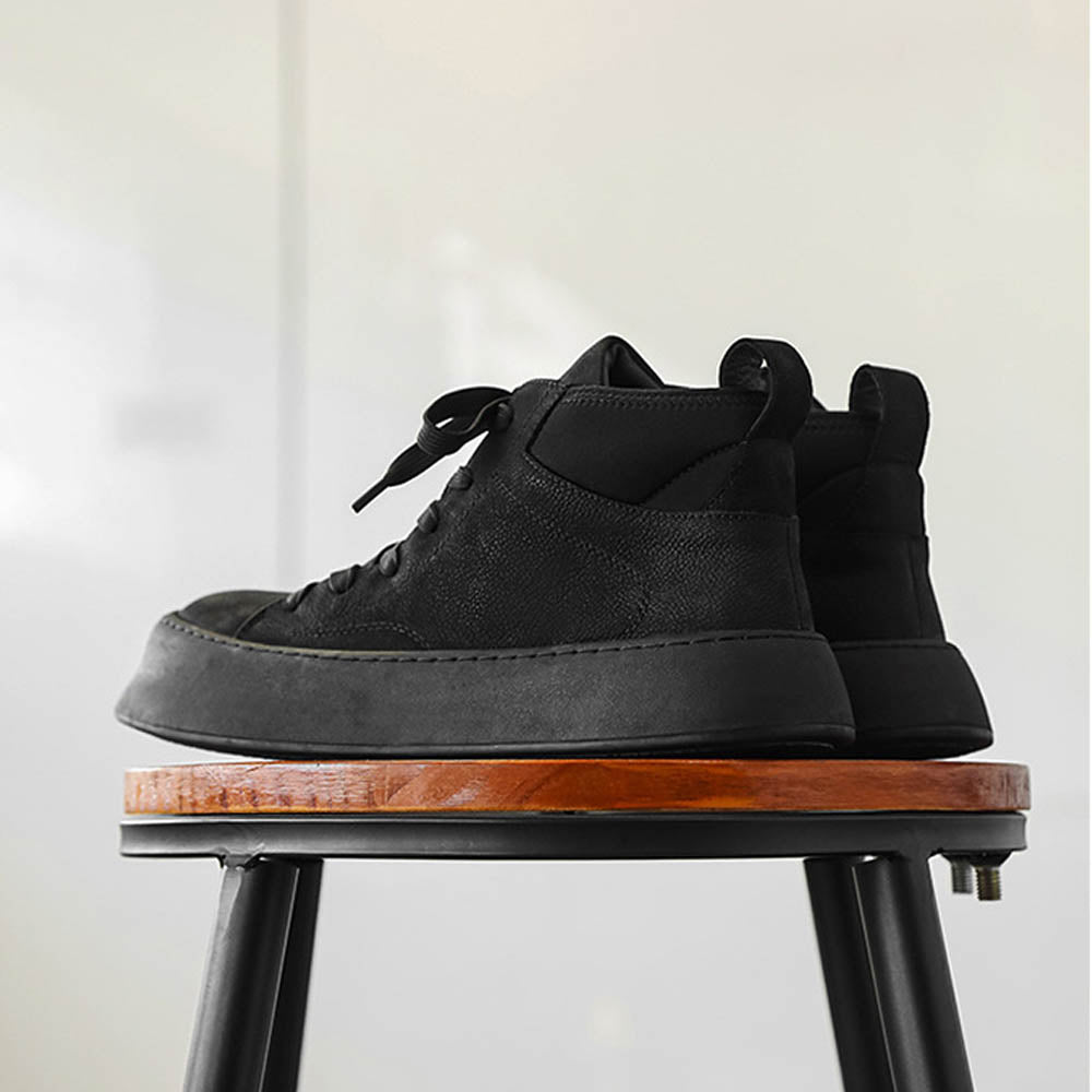 Midnight Trek Genuine Leather Boots
