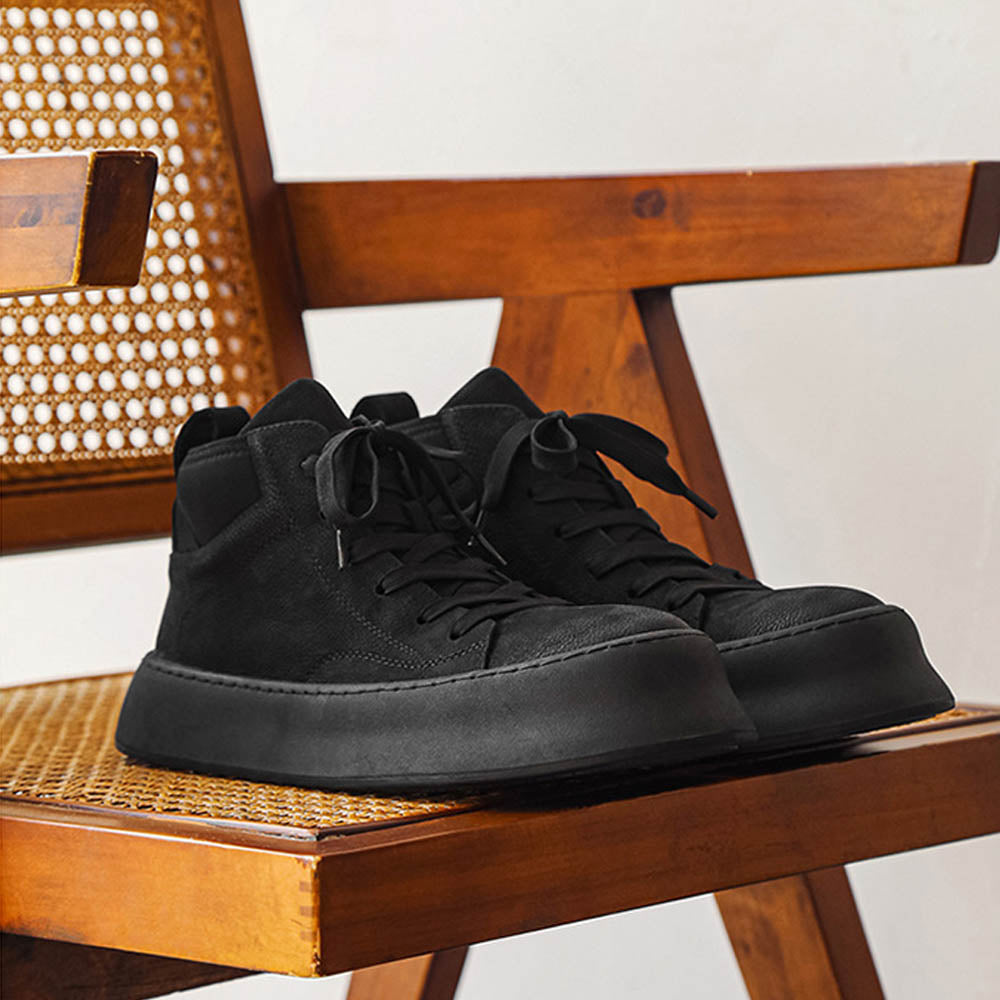 Midnight Trek Genuine Leather Boots