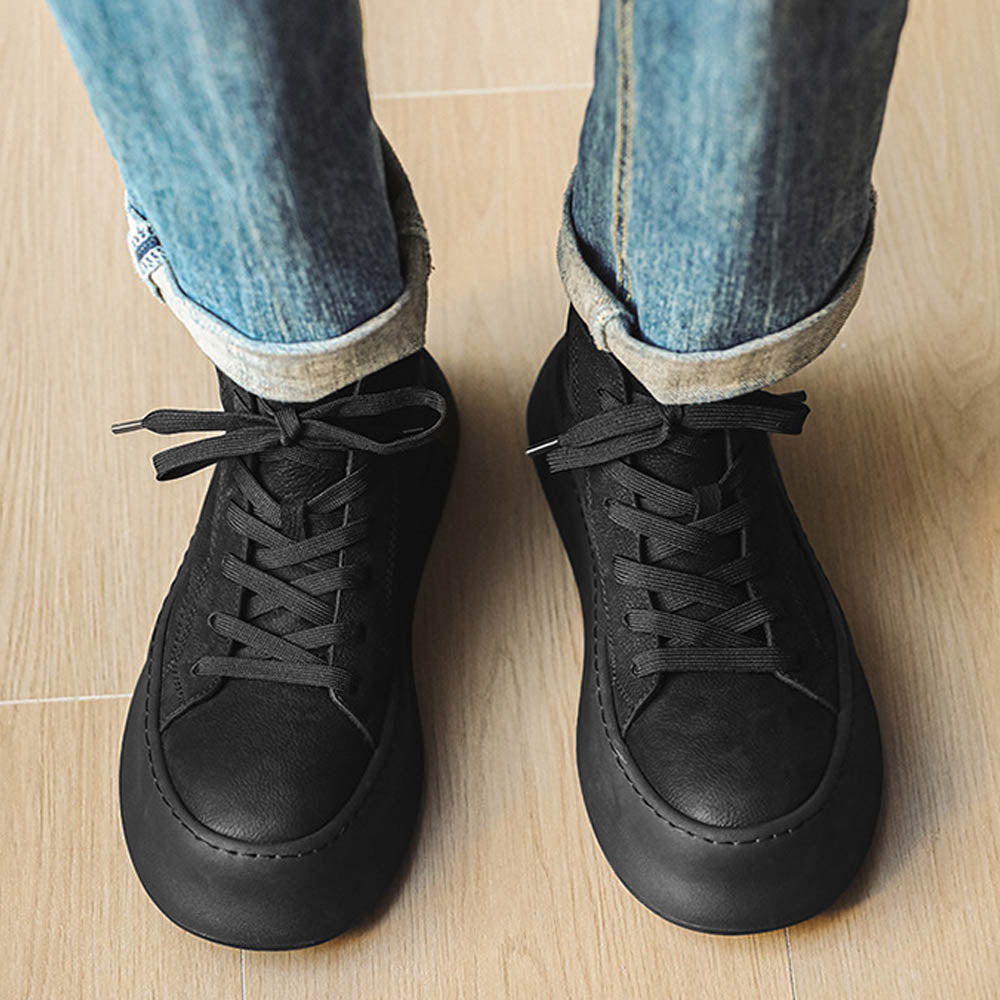Midnight Trek Genuine Leather Boots