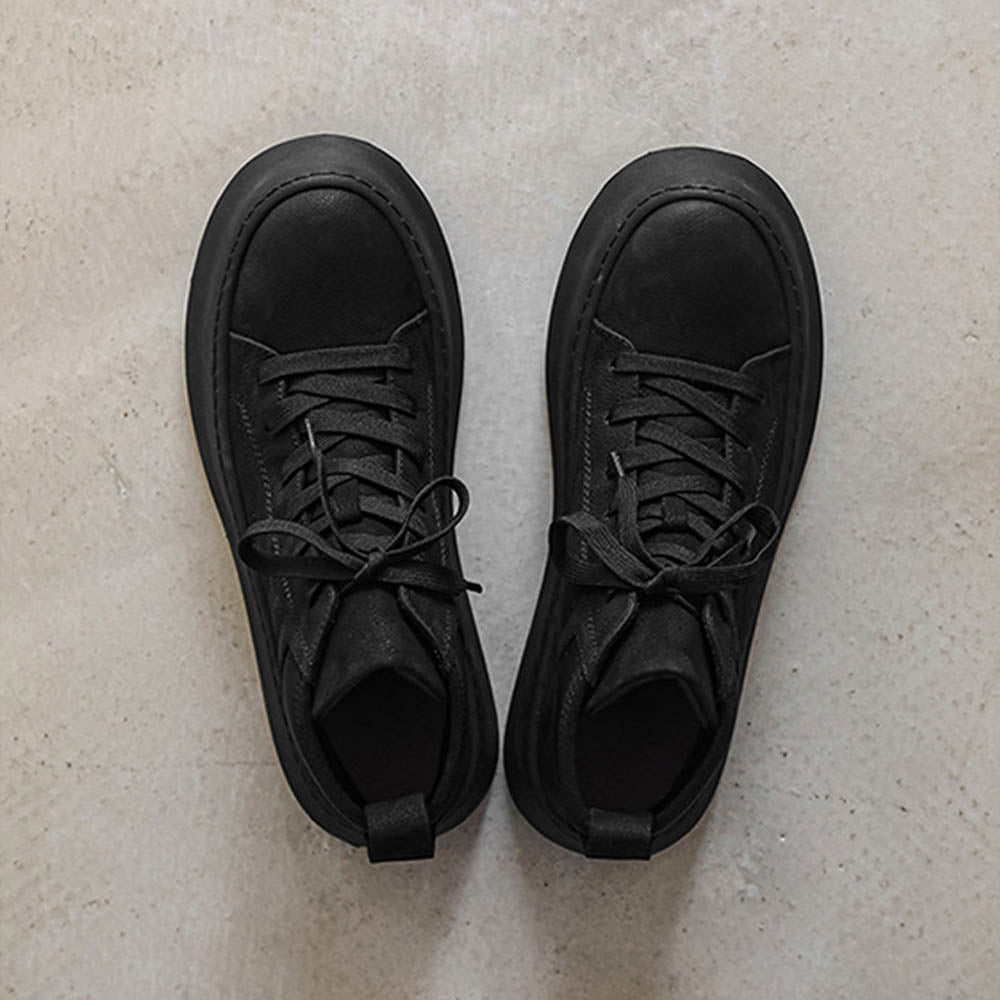 Midnight Trek Genuine Leather Boots
