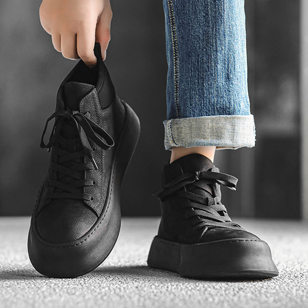 Midnight Trek Genuine Leather Boots
