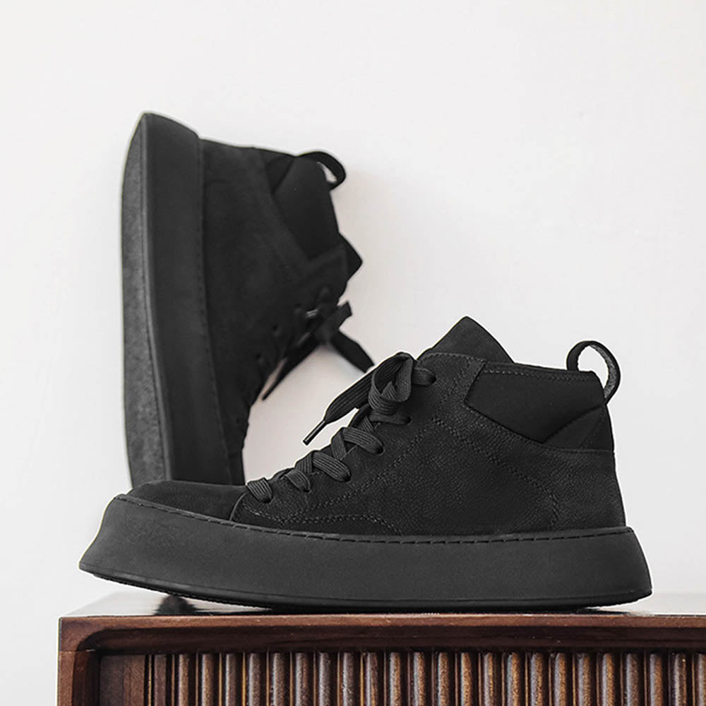 Midnight Trek Genuine Leather Boots
