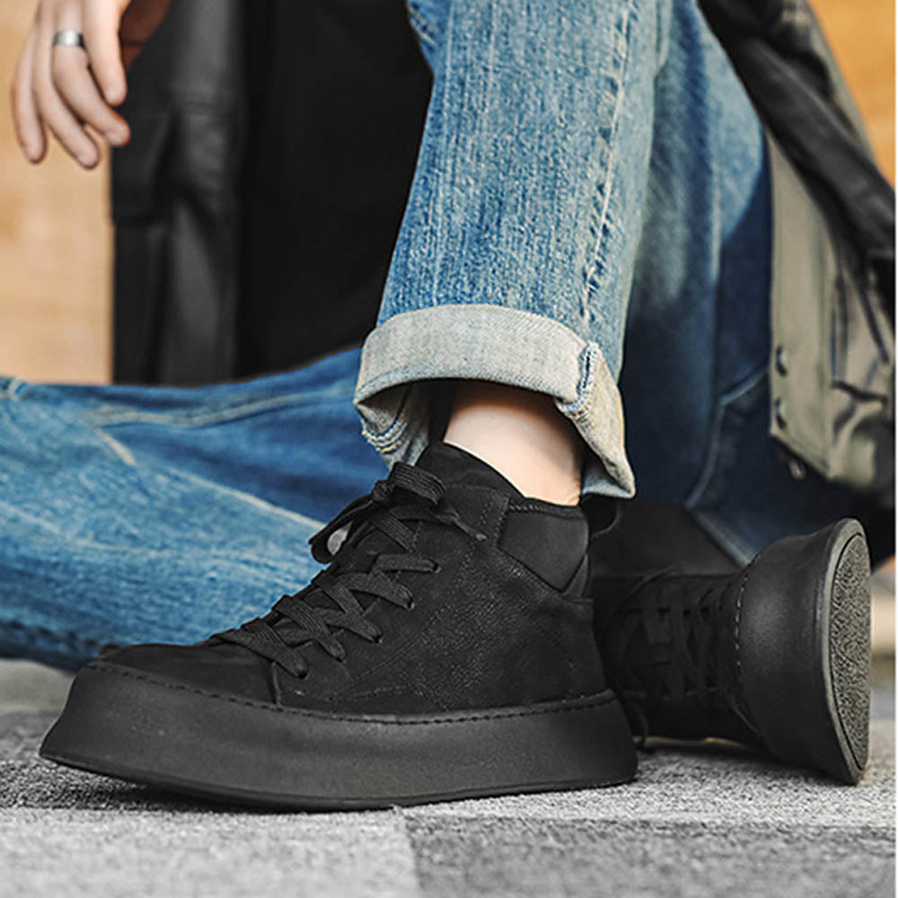 Midnight Trek Genuine Leather Boots