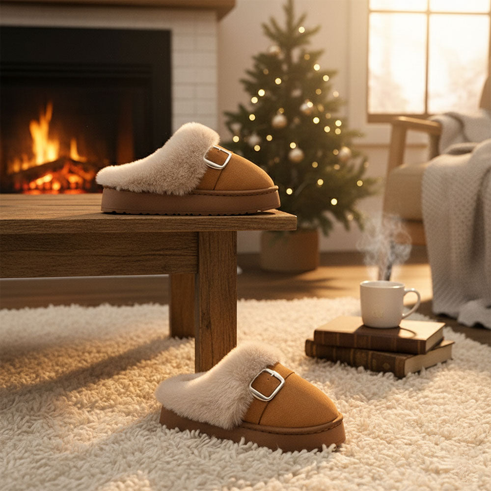 Cloud Step Cotton Slippers