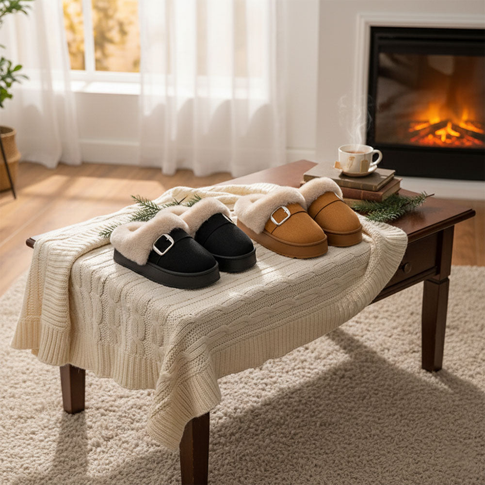 Cloud Step Cotton Slippers