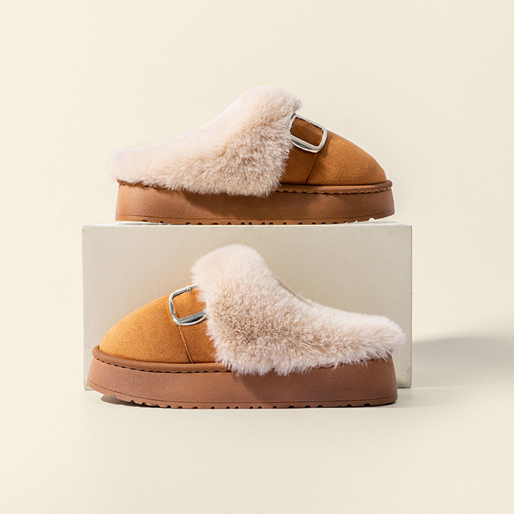 Cloud Step Cotton Slippers