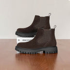 RustHawk Soft Leather Ankle Boots