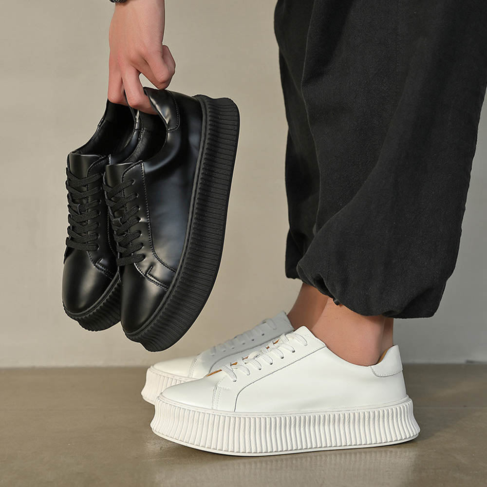 Solix Genuine Leather Sneakers