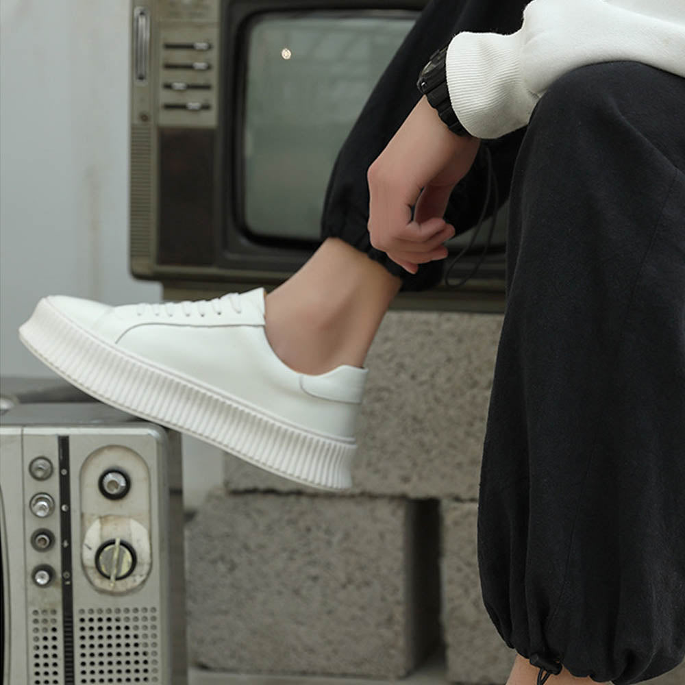 Solix Genuine Leather Sneakers