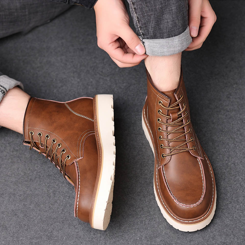 Stormbreaker Leather Boots